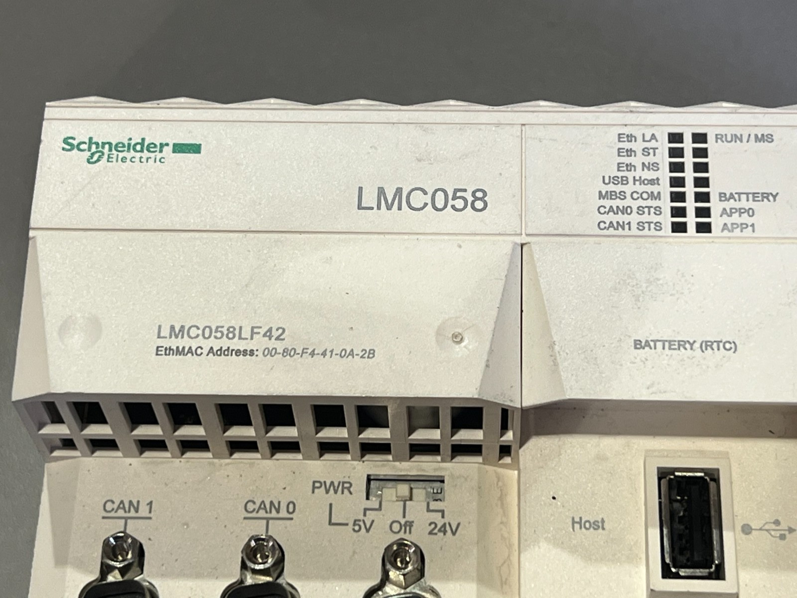 Schneider Electric LMC058LF42 Modicon PLC CPU Fast Shipping