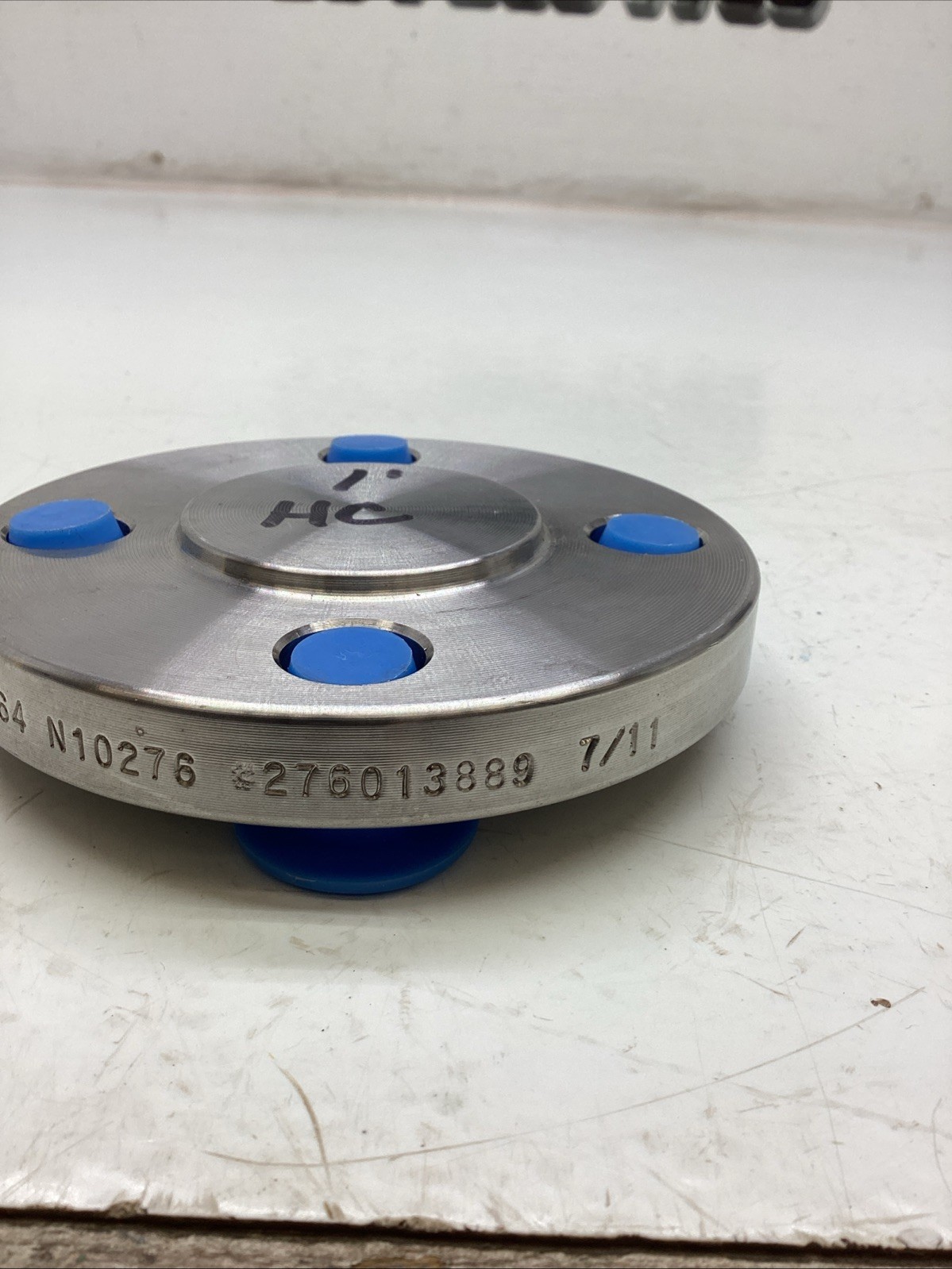 C276 1” Blank Flange 150# B16.5 B/SB462/564 N10276 #276013889 NEW
