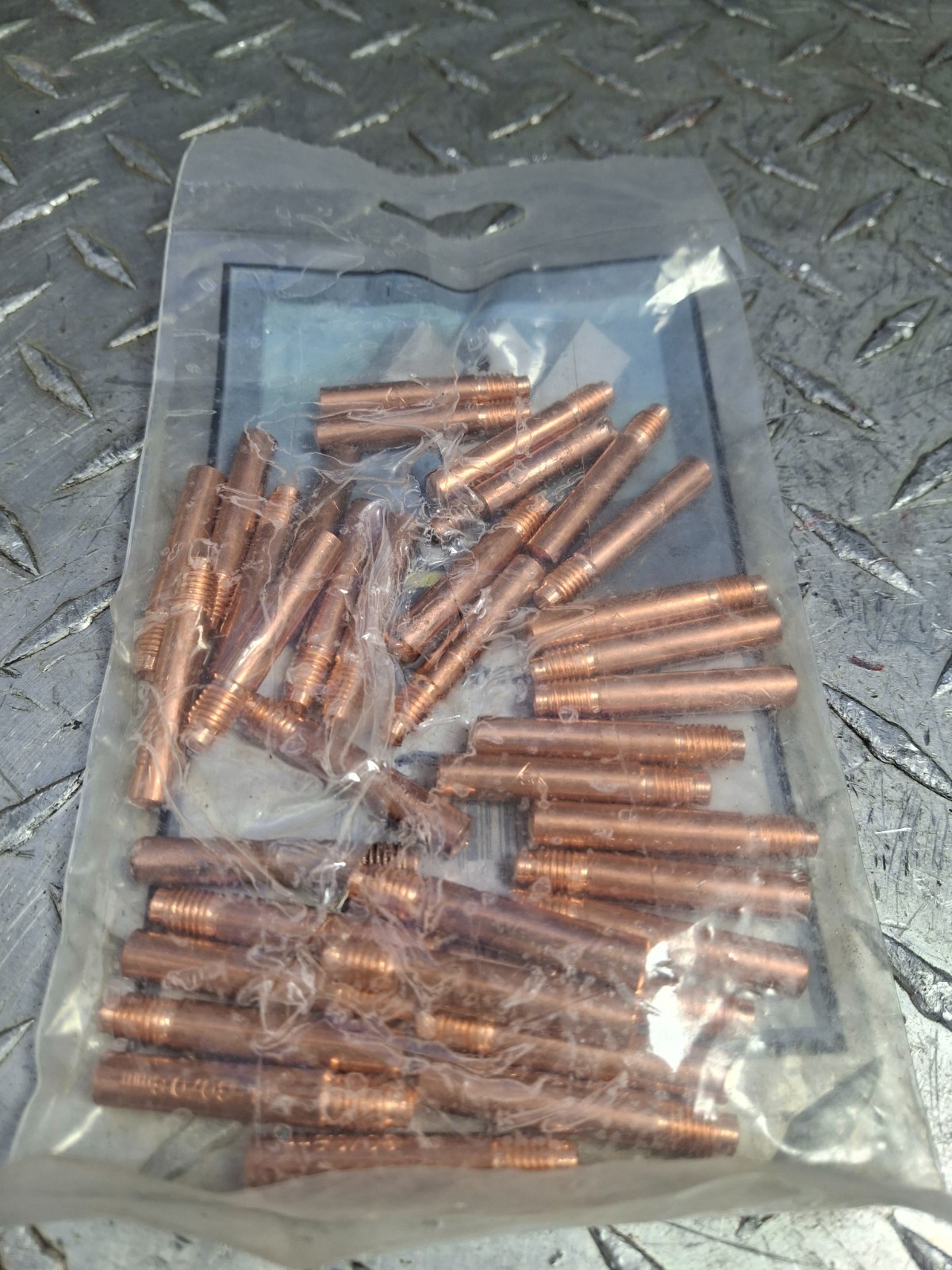 Weldmark by Tweco WMK1430 MIG Copper Welding Contact Tips 14 Series Lot of 35