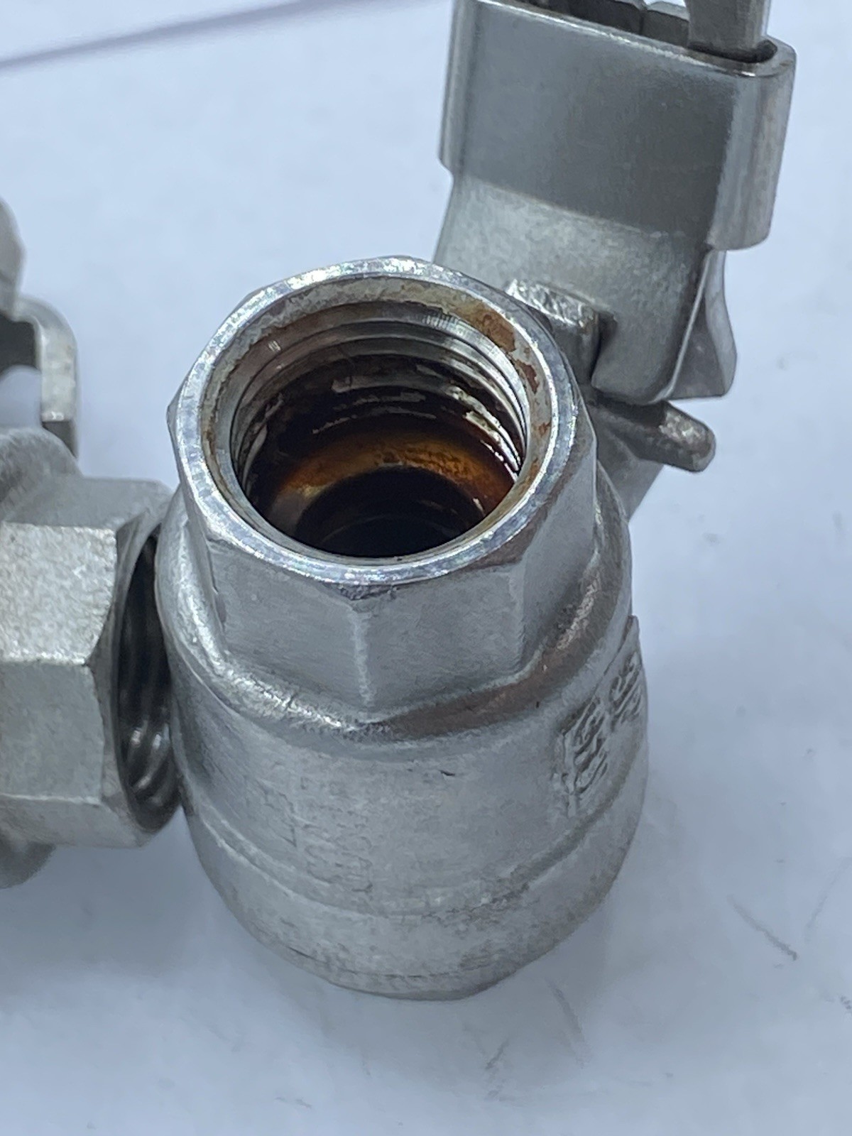 Lot Of 2 Sharpe 3/8″ Ball Valve CF8M 1000 WOG Great Condition!