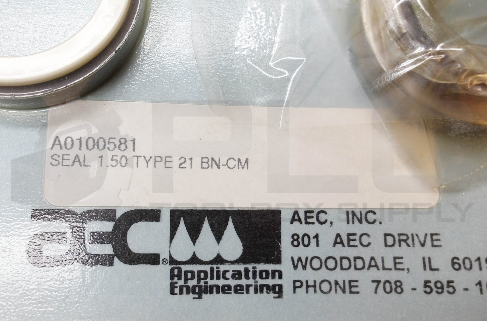 SEALED NEW AEC AO100581 SEAL KIT 1.50 TYPE 21 BN-CM
