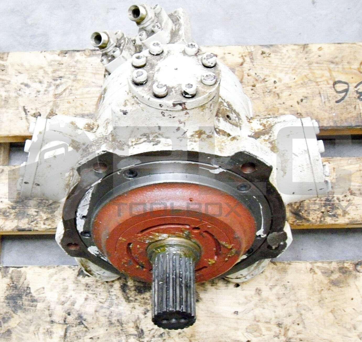 KAYABA JOBAN MRH2-750-19-XWM-1 HYDRAULIC MOTOR / DGM-AB-02D *FOR PARTS/REPAIR