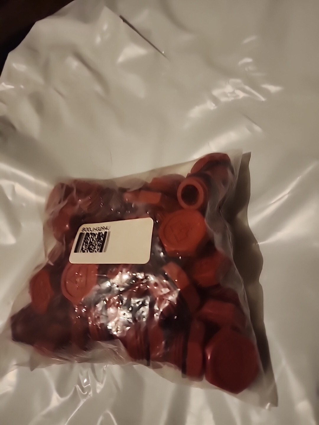 J.W. WINCO 50GLE4 EN 740 Oil Plastic Red Fluid Drain Plugs [Pack Of 50] #64