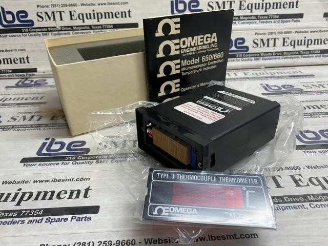 Omega Temperature Indicator – Model 650 w/Warranty