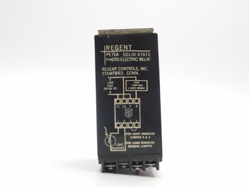 REGENT CONTROLS PE71A 115V 1A UNMP