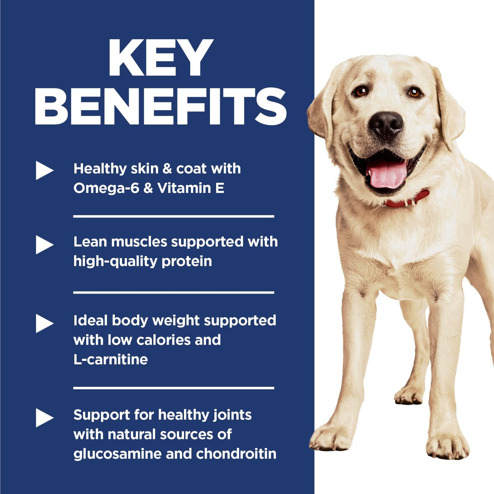 Hill’s Science Diet Large Breed Light Adult Dry Dog Food 1-5,Chicken&Barley,30lb