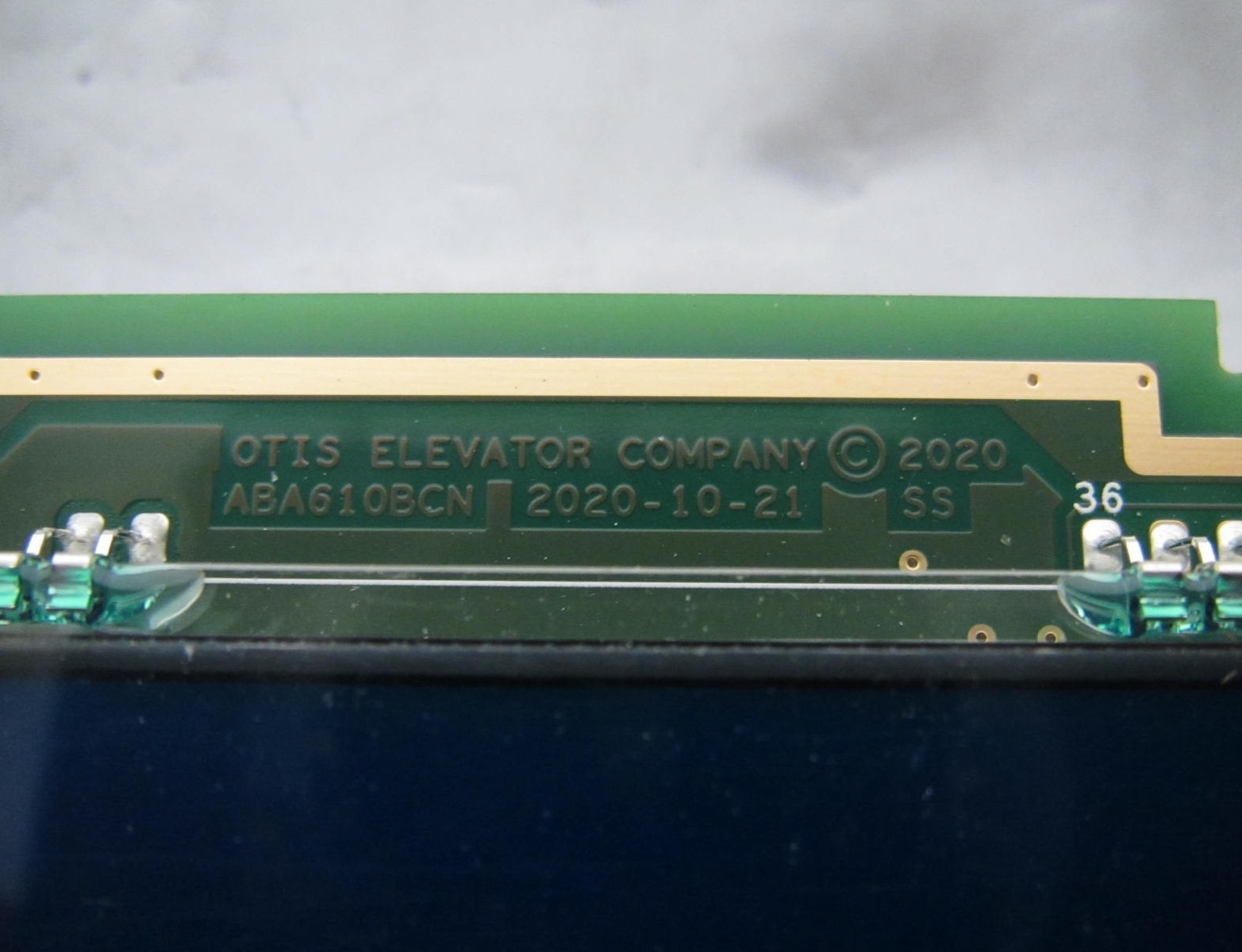 New Otis ABA26800BCN1 / ABA26800BCN / ABA610BCN Elevator LCD Screen / Display