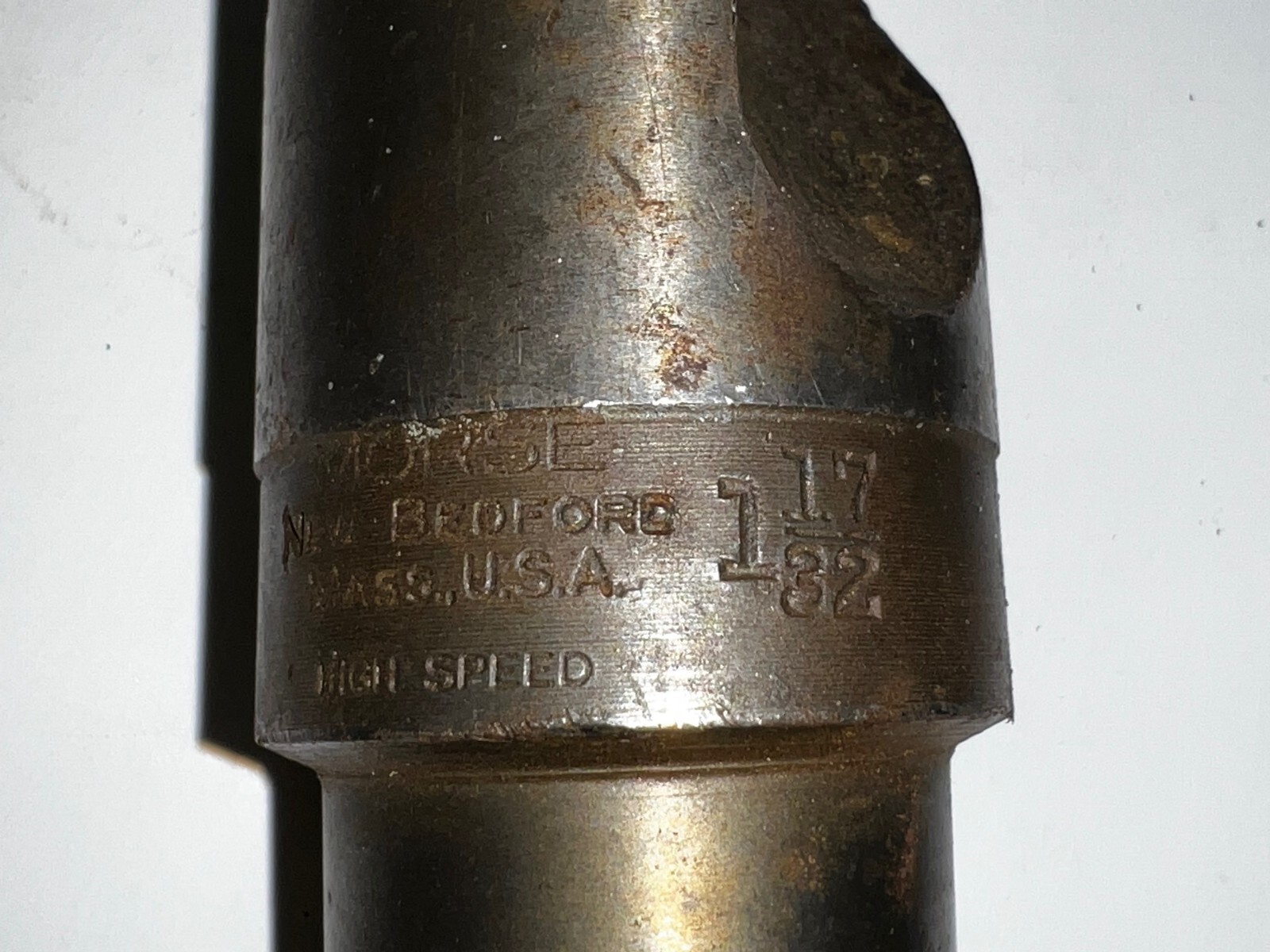 MORSE TAPER SHANK DRILL BIT MT4 1-17/32″ CUT 10″ LOC 15-1/2″ OAL