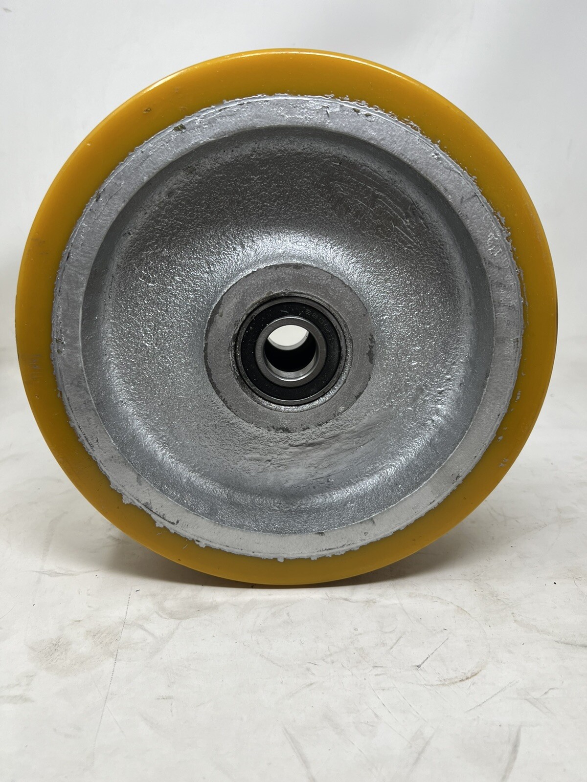 GRAINGER APPROVED P-UY-100×030/075K PUR Tread on Iron Core Wheel