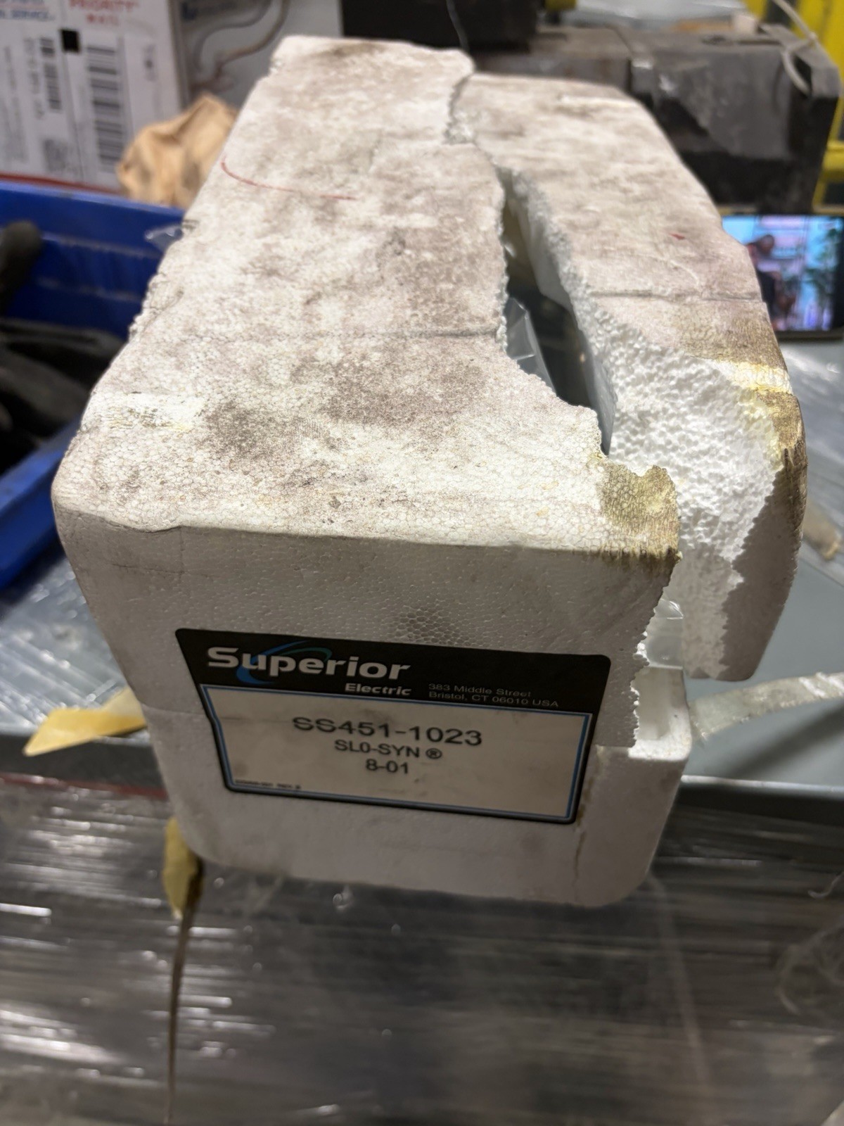 NEW SS451-1023 SUPERIOR ELECTRIC SYNCHRONOUS SLO-SYN MOTOR