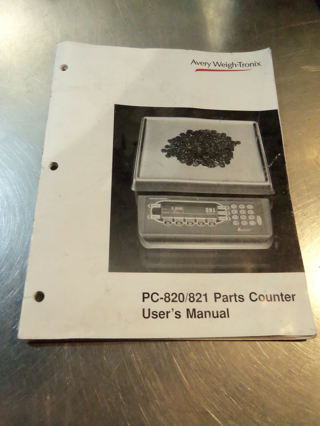 Avery Weigh-Tronix User’s Manual PC-820/821 *FREE SHIPPING*