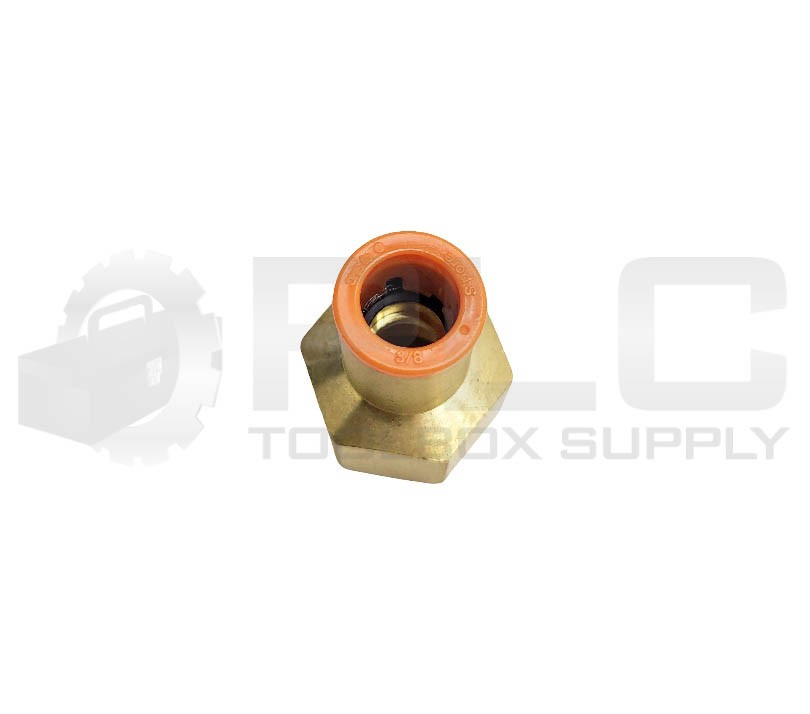 NEW LOT OF 6 SMC BRASS 3/8 S’PORE HEAD CONNECTOR OD 7/8