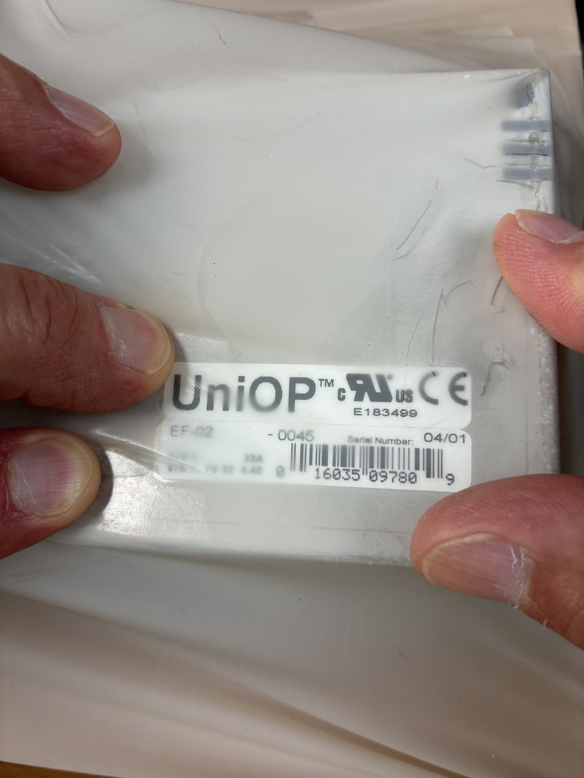 UniOP Operator Interface Screen Display Control Panel EF-02-0045 / EF020045