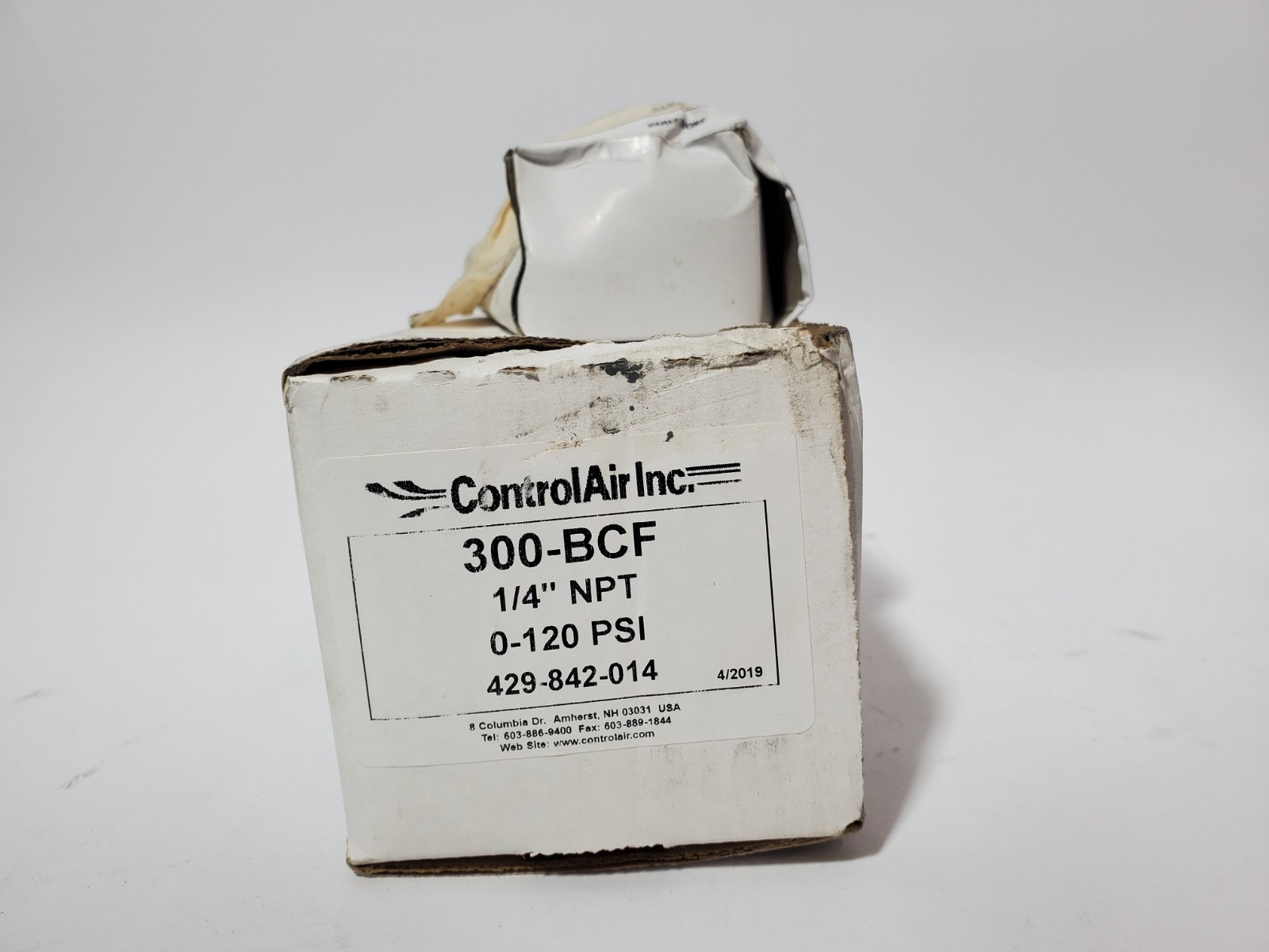 CONTROLAIR 300-BCF 0-120PSI NSMP