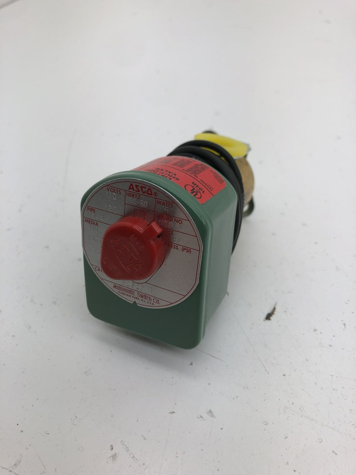 Asco 8262D19 Red-hat Solenoid Valve 240v-ac 1/4in Npt