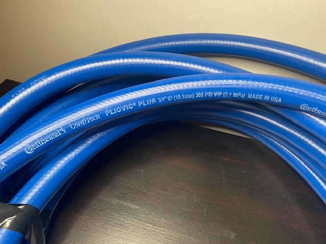 Continental Pliovic Plus 3/4 inch ID Contitech Hose 40 feet 300psi NEW