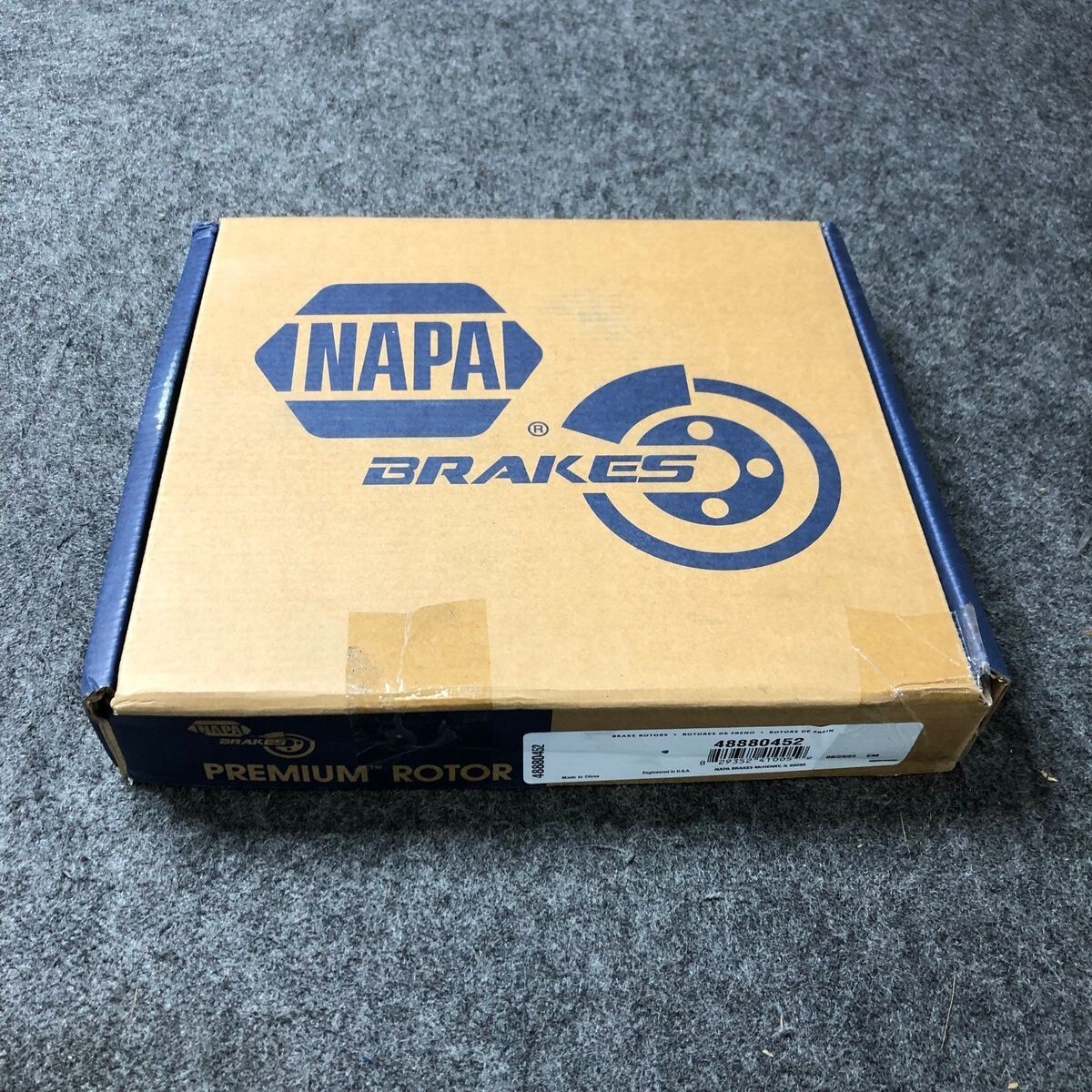 Napa Premium Brake Rotor 48880452 Kia Rio 2005 -2011