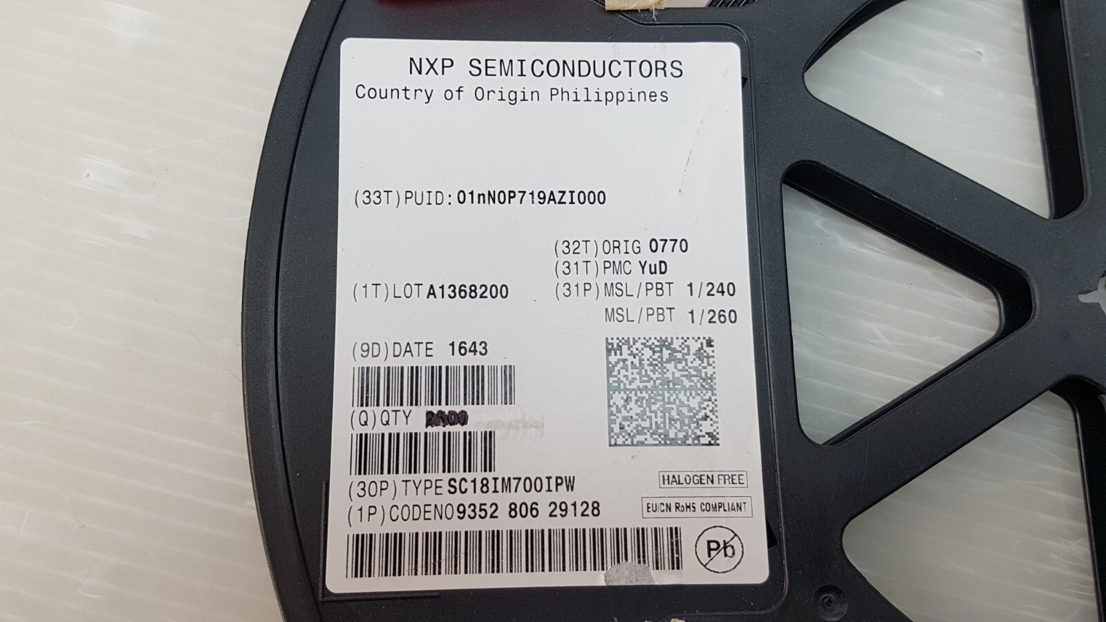312PCS NXP SEMICONDUCTORS SC18IM700IPW
