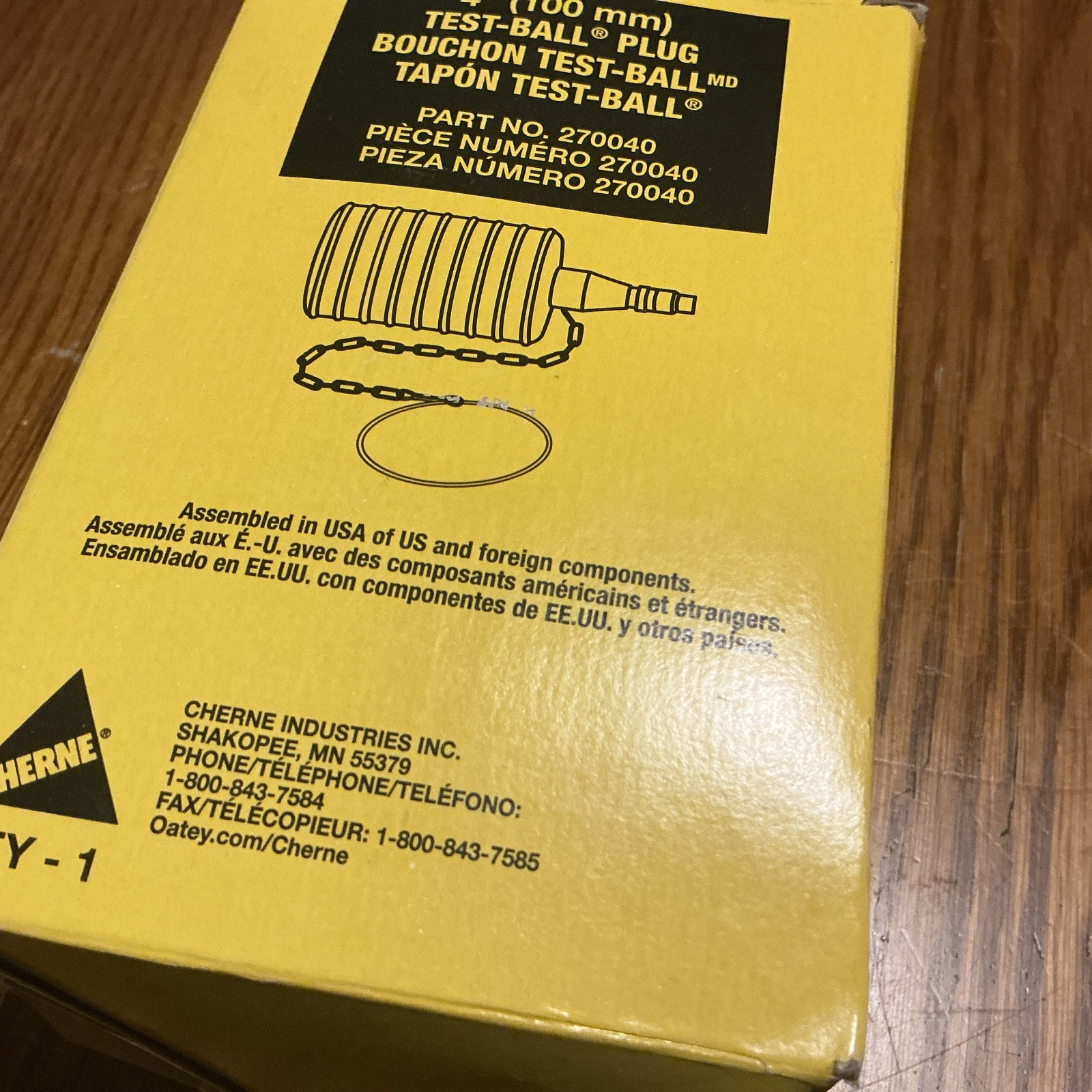 CHERNE INDUSTRIES 270040 / 270040 (NEW IN BOX)