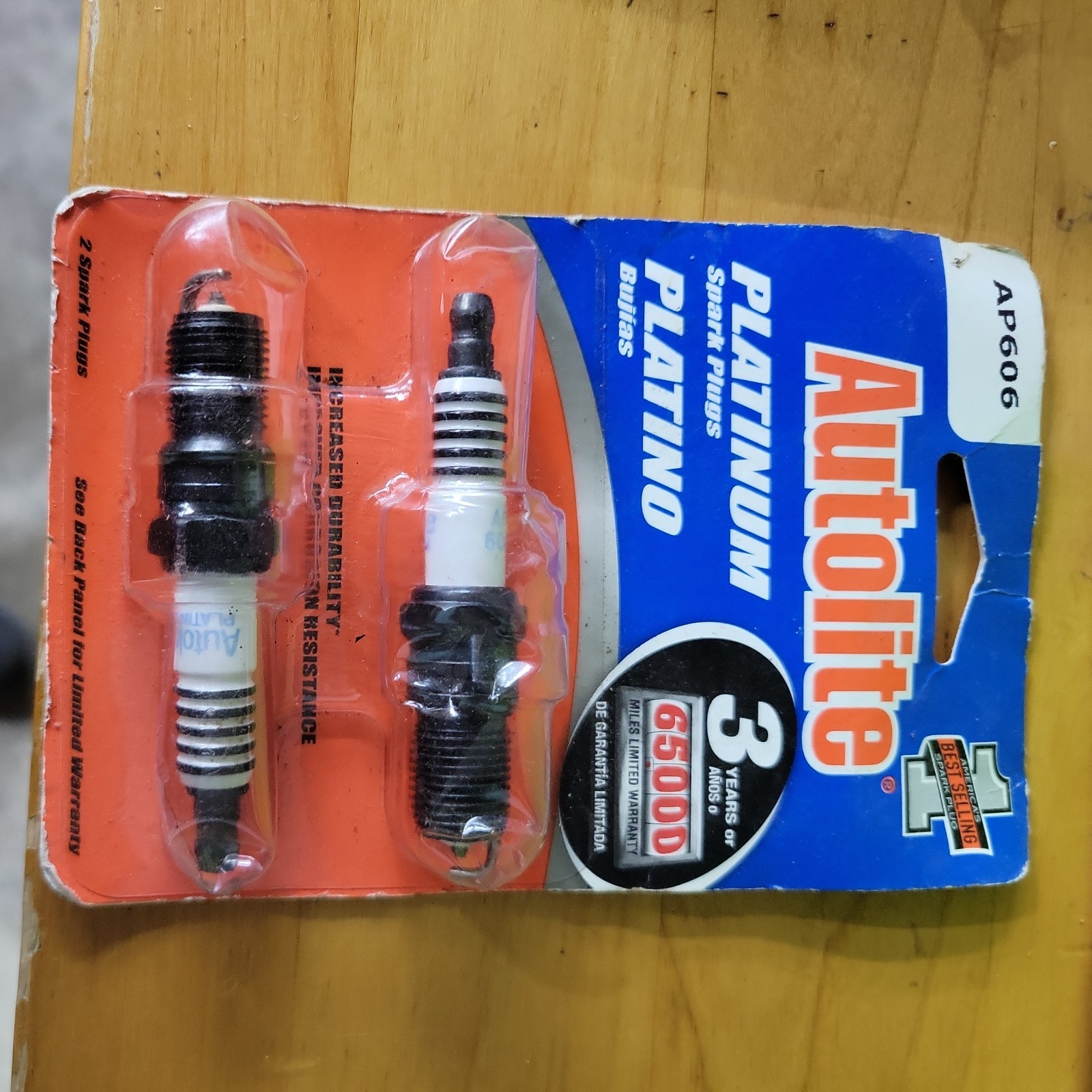 Autolite Spark Plugs AP606DP2 Replaces: ACDelco 41-900,41-902 Pack of 2