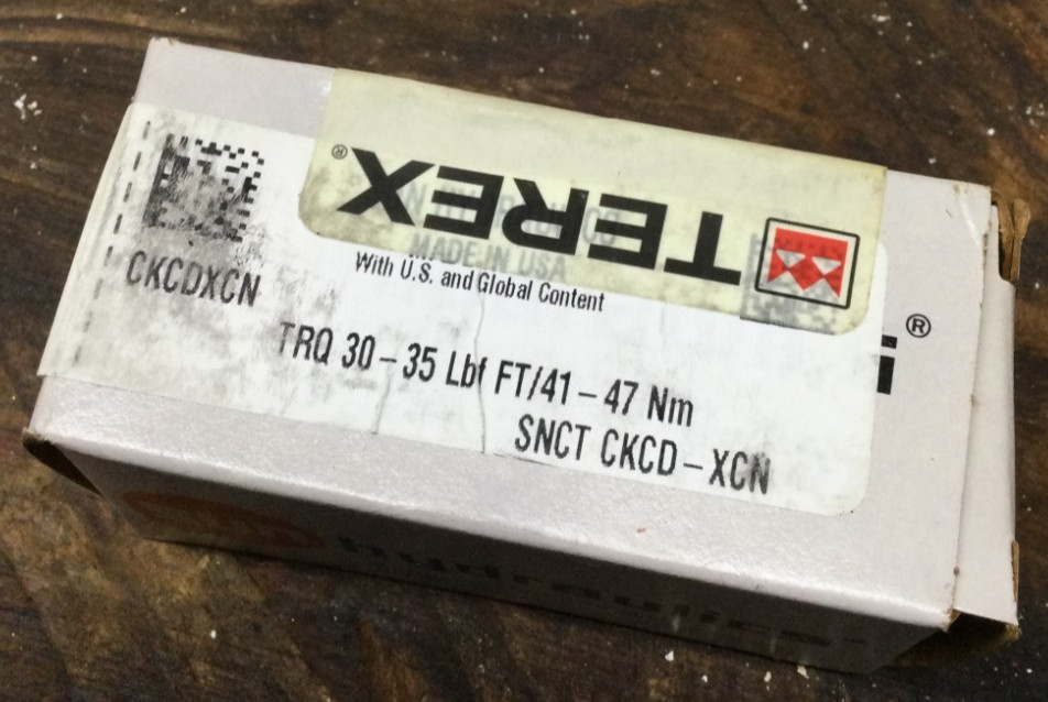 TEREX 409241 PILOT CHECK D/L