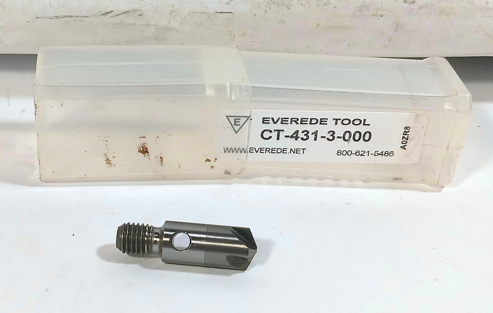 1 NEW EVEREDE CT-431-3-000 CARBIDE THREADED SHANK COUNTERSINK NIB **MAKE OFFER**