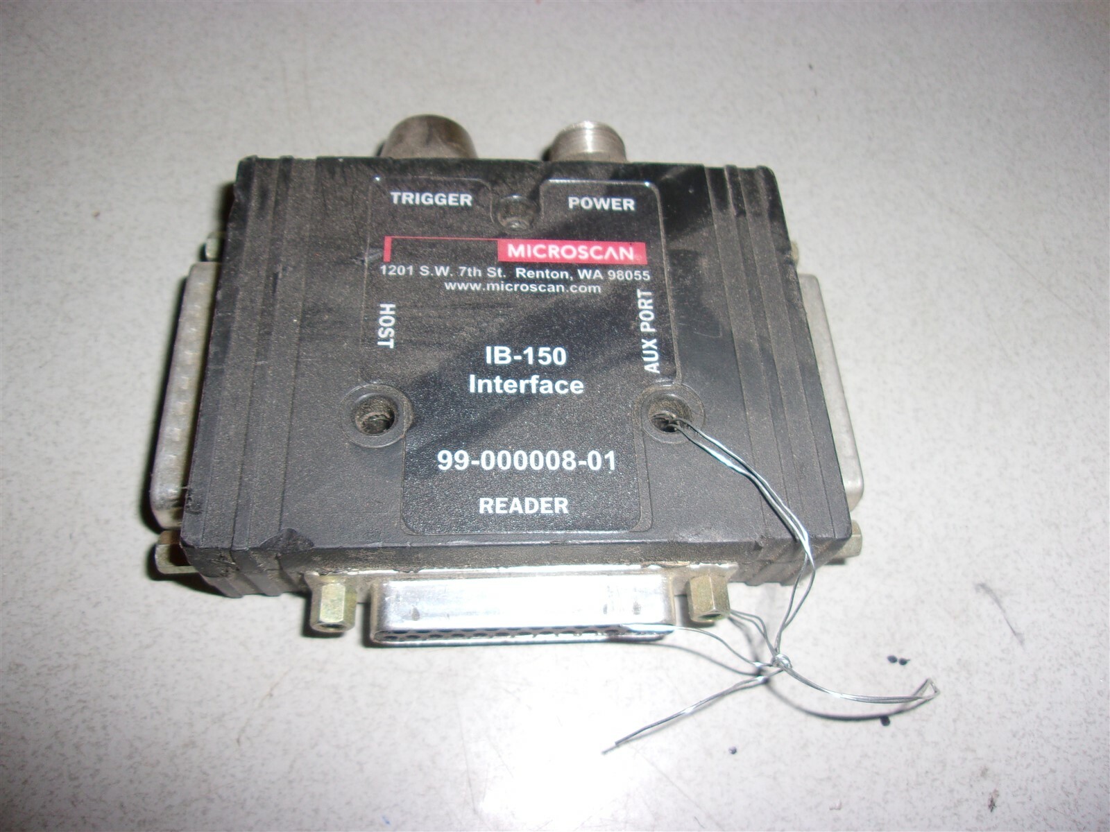 Microscan IB-150 Interface 99-000008-01 Reader *FREE SHIPPING*