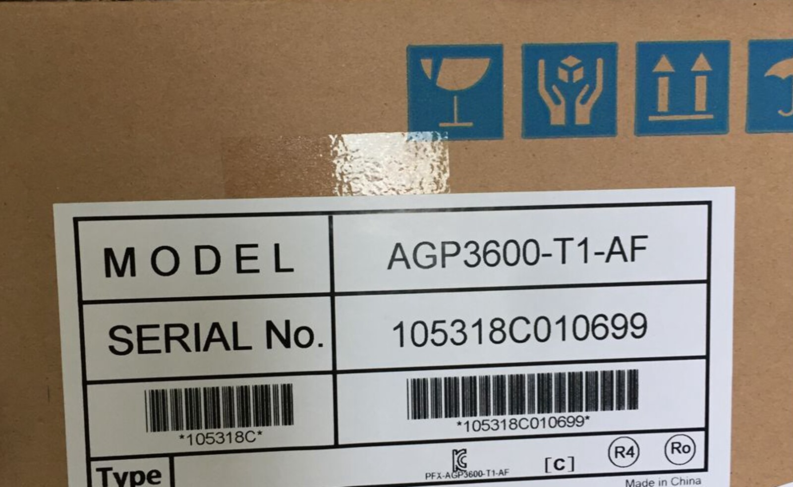 NEW Proface AGP3600-T1-AF 12.1″ TFT COLOR LCD 2 SERIAL 2 USB ETHERNET 100-240VAC
