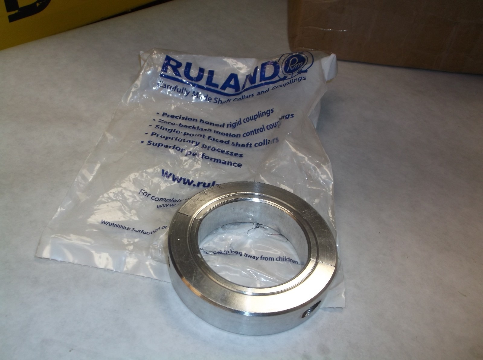 New RULAND MANUFACTURING SP-34-A Shaft Collar, Clamp, 2Pc, 2-1/8 In, 2APV9 (E16J