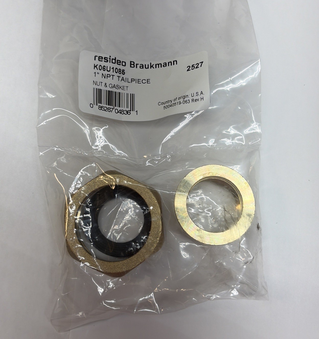 Resideo Braukmann 1″ Dialset PRV Double Union NPT DS06-102-DUT-LF/U