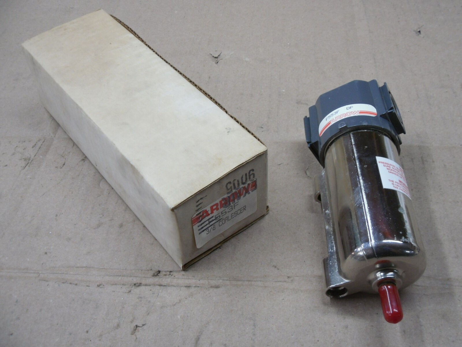 NEW ARROW F553F COALESCING FILTER 3/8