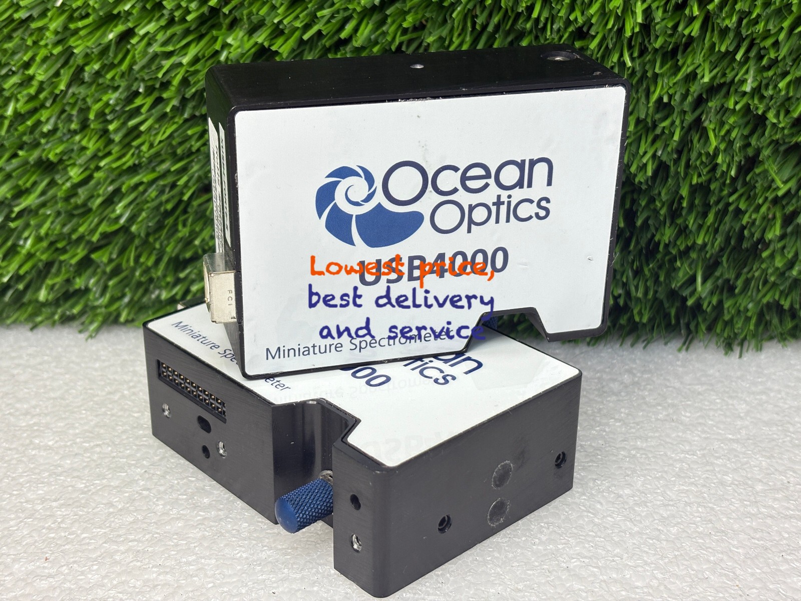 1PC Ocean Optics USB4000 Spectrometer uv range 345-1046nm with warranty#/