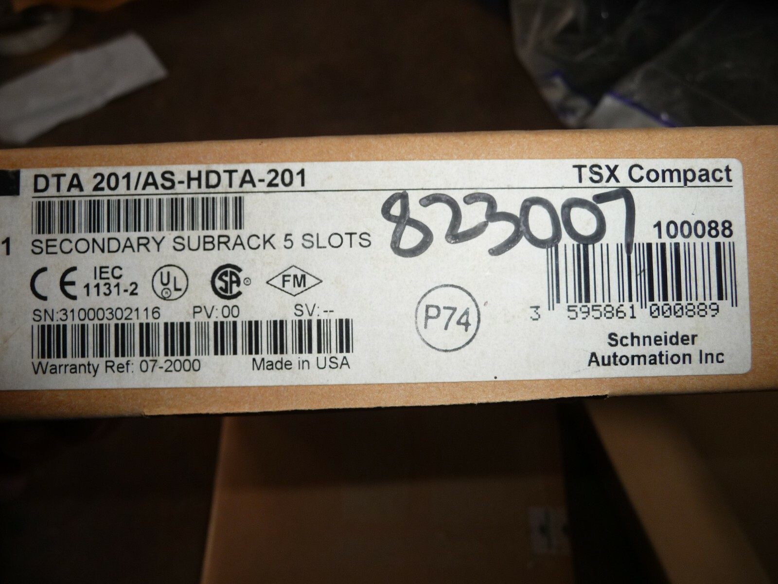 Schneider Modicon DTA 201/AS-HDTA-201