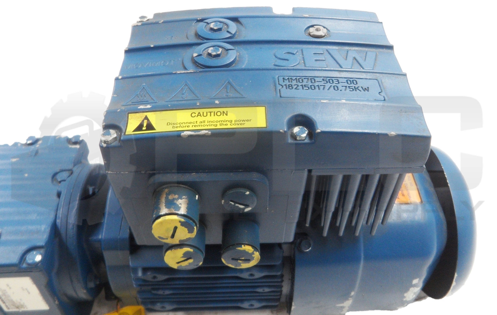 NEW SEW EURODRIVE RF27 DRS71M4BE1HF/MM07/C/LN MOTOR W/ GEARBOX *READ*