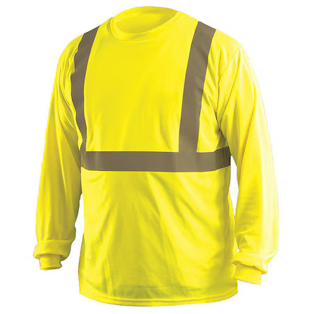 Occunomix Lux-Lset2b-Ys Unisex Long Sleeve T-Shirt, Polyester, Pullover,