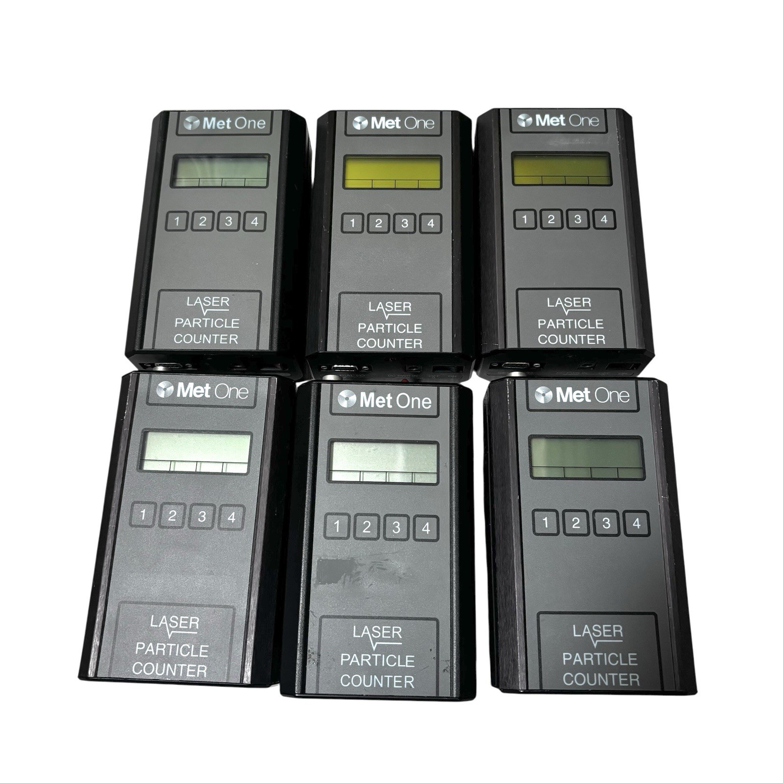 LOT OF 6!! HACH MET ONE 227A & 227B Handheld Particle Counter