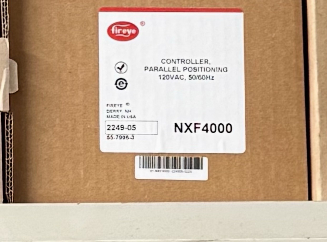 Fireye NXF4000 Controller, Parallel Positioning 120VAC