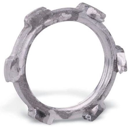 Thomas & Betts 143AL, Conduit Locknut, 1 Inch Al Locknut, 8 PC