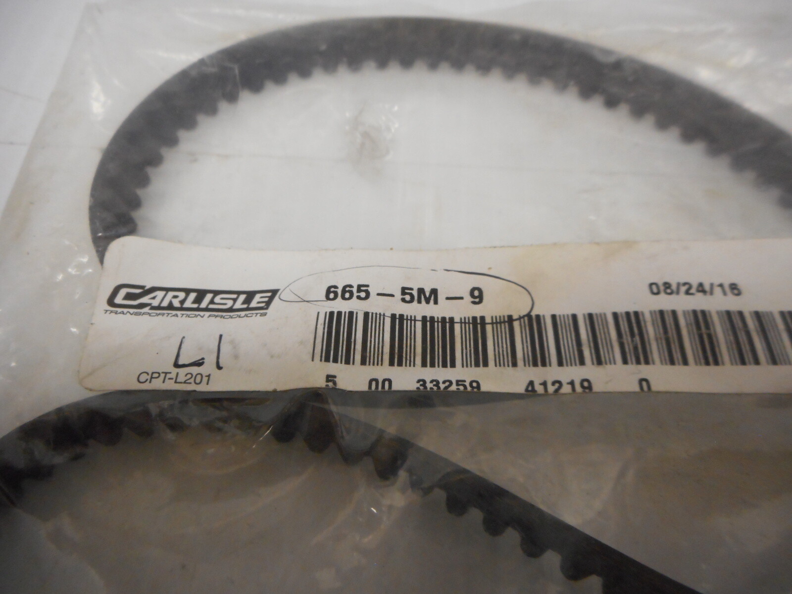 Carlisle 665-5M-9 Timing Belt New