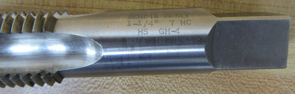 Bendix Besly 1-1/4″ 7 NC Tap 1147NC