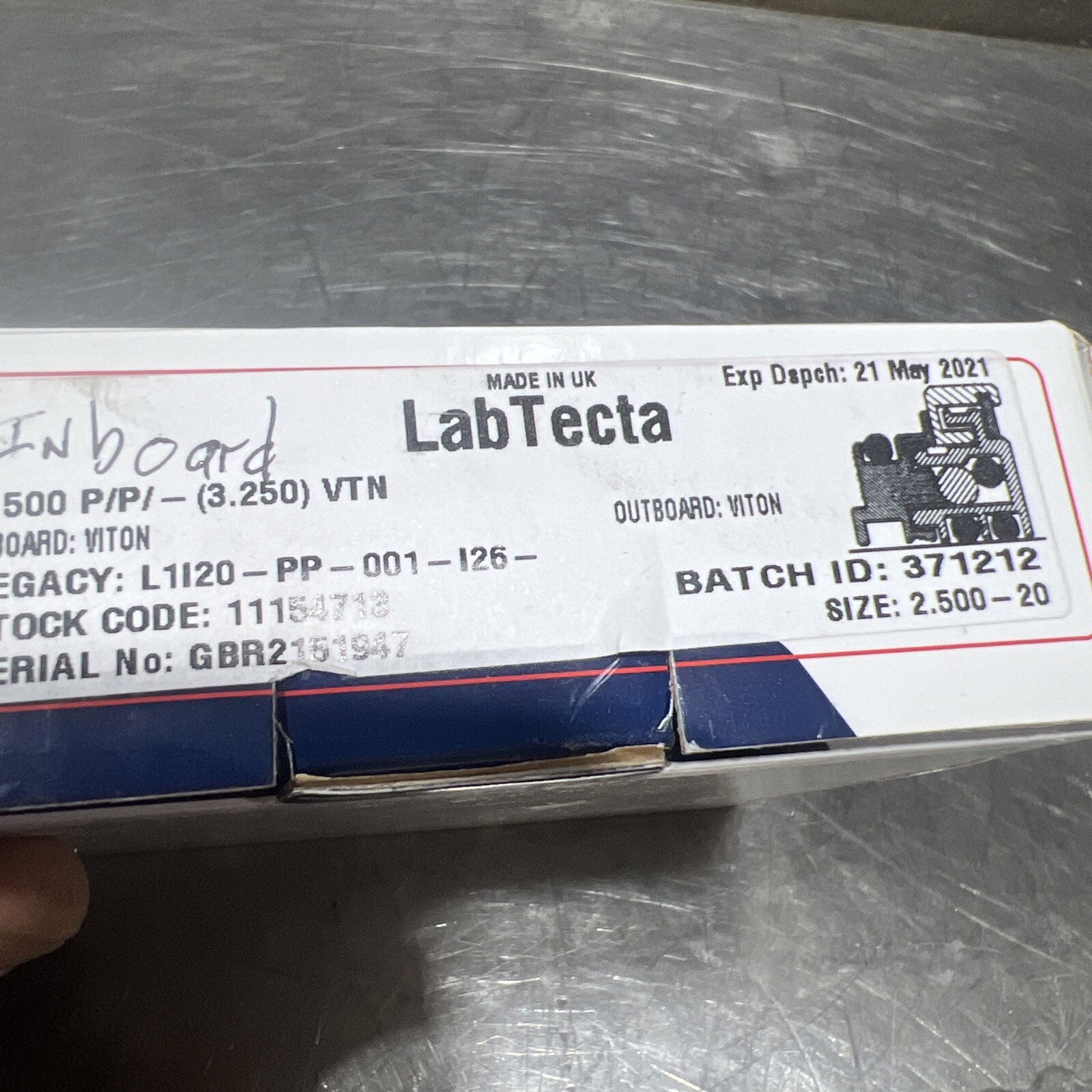 Goulds Labtecta AESSEAL L1I20-PP-001-I26 Seal Nos Surplus