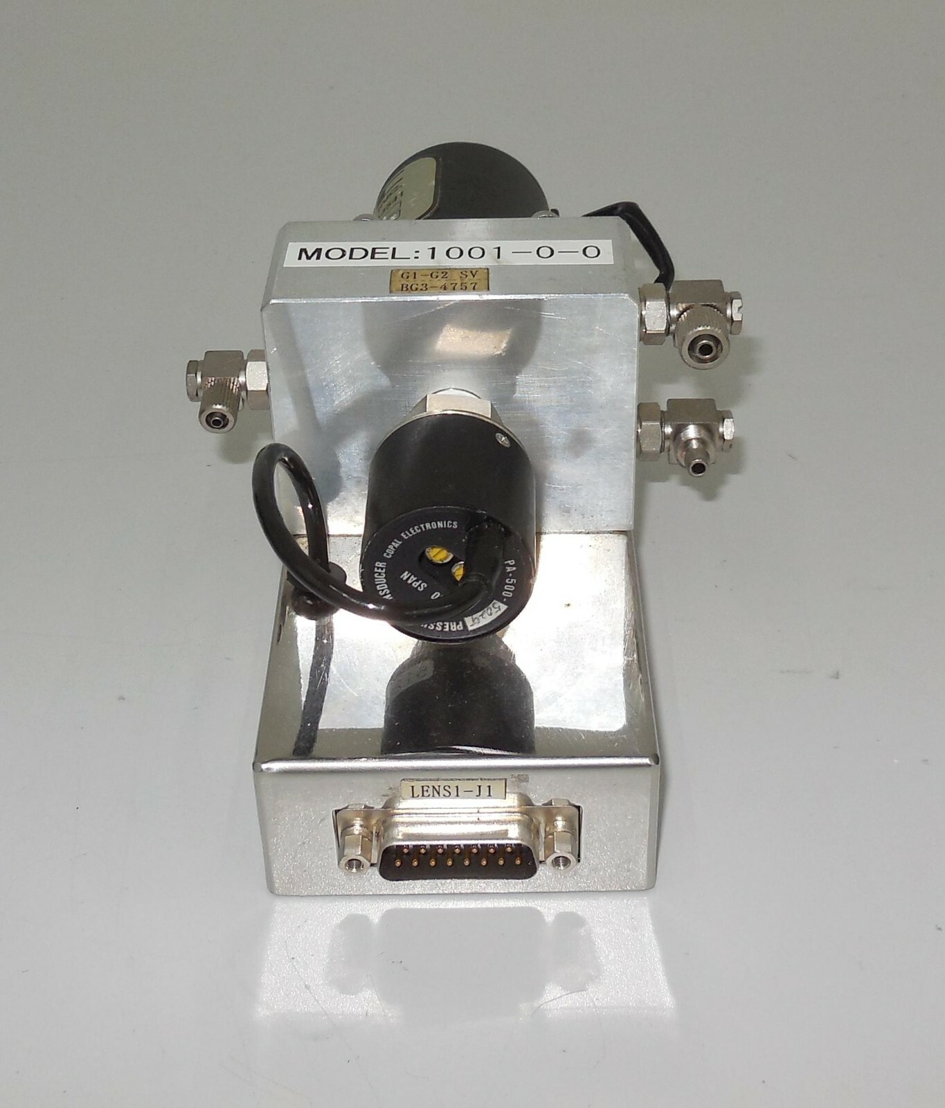 ISD international servo data 1001-0-0 BG3-4757 G1-G2 SV