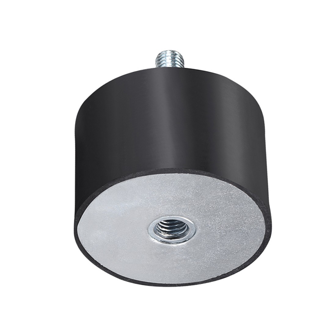 75mm x 50mm M12 Thread Male Female Rubber Mounts Vibration Isolators