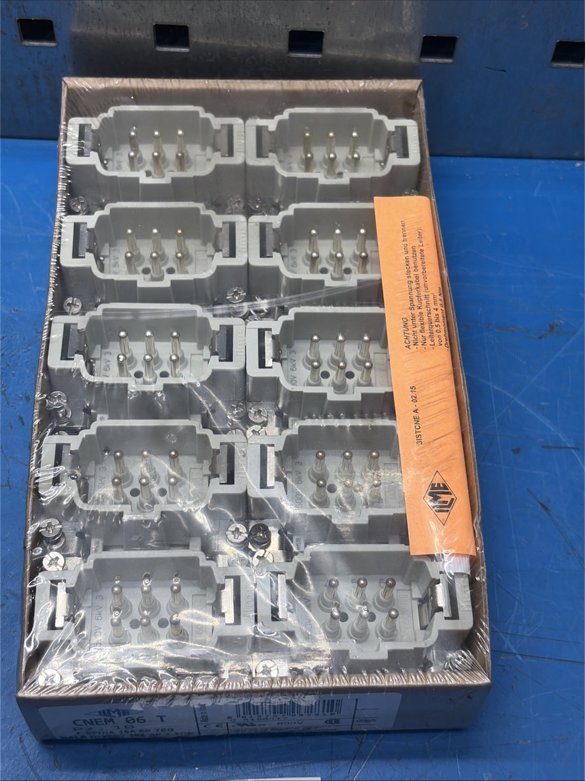 (10) ILME CNEM06T CONNECTORS New In Sealed Box Fast 🇺🇸 Shipping + Warranty