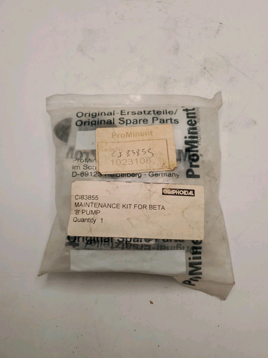 ProMinent CI83855 Maintenance Kit