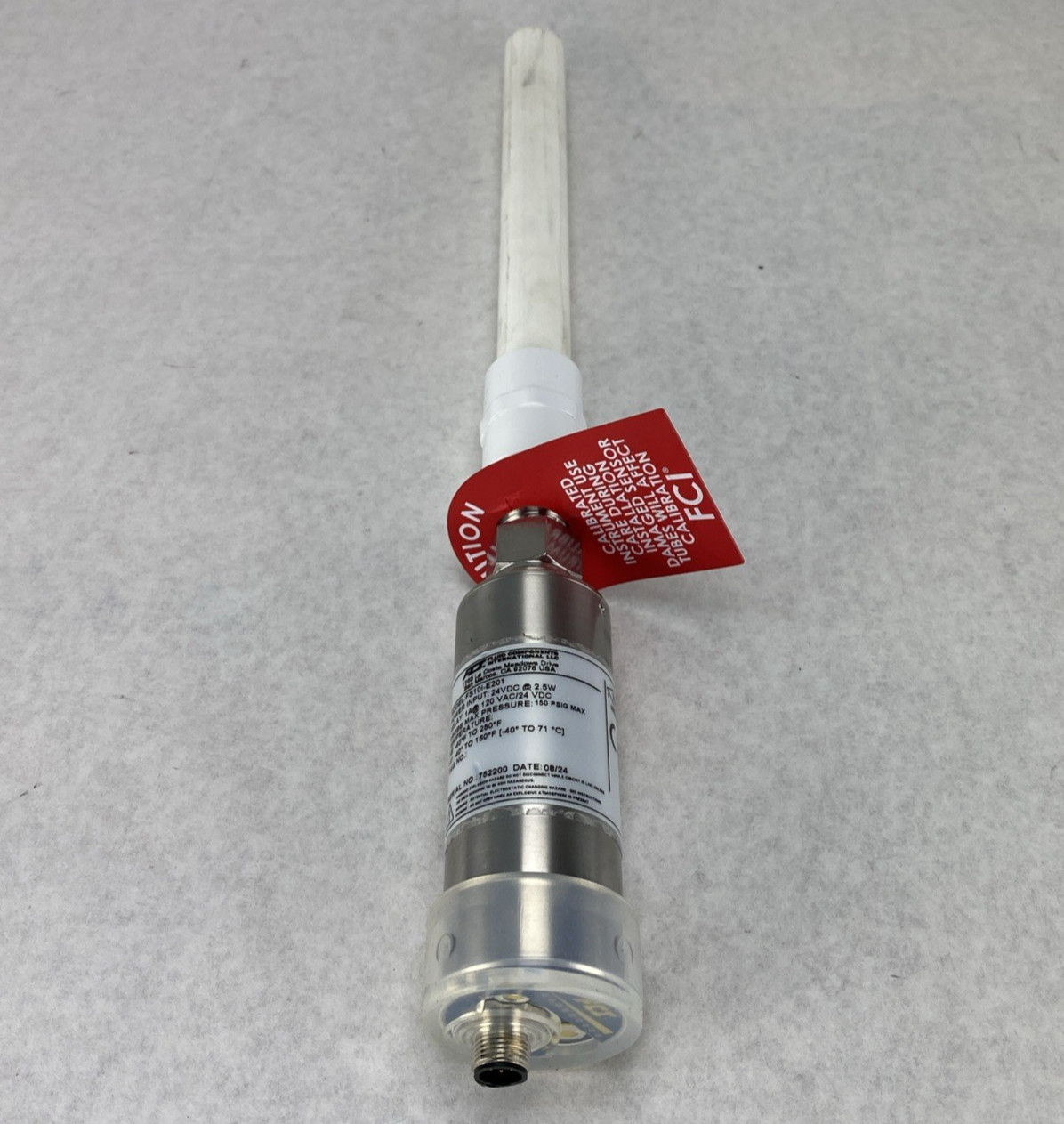 Fluid Components International FS10i-E201 Flow Switch + Monitor