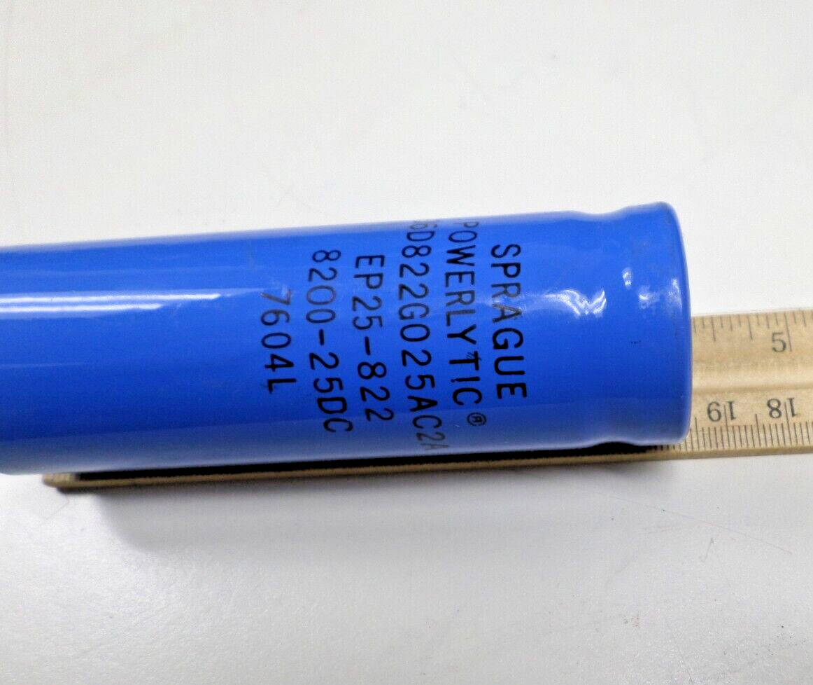 SPRAGUE POWERLYTIC® 36D822G025AC2A Aluminum Electrolytic Capacitor 8200 µF 25VDC