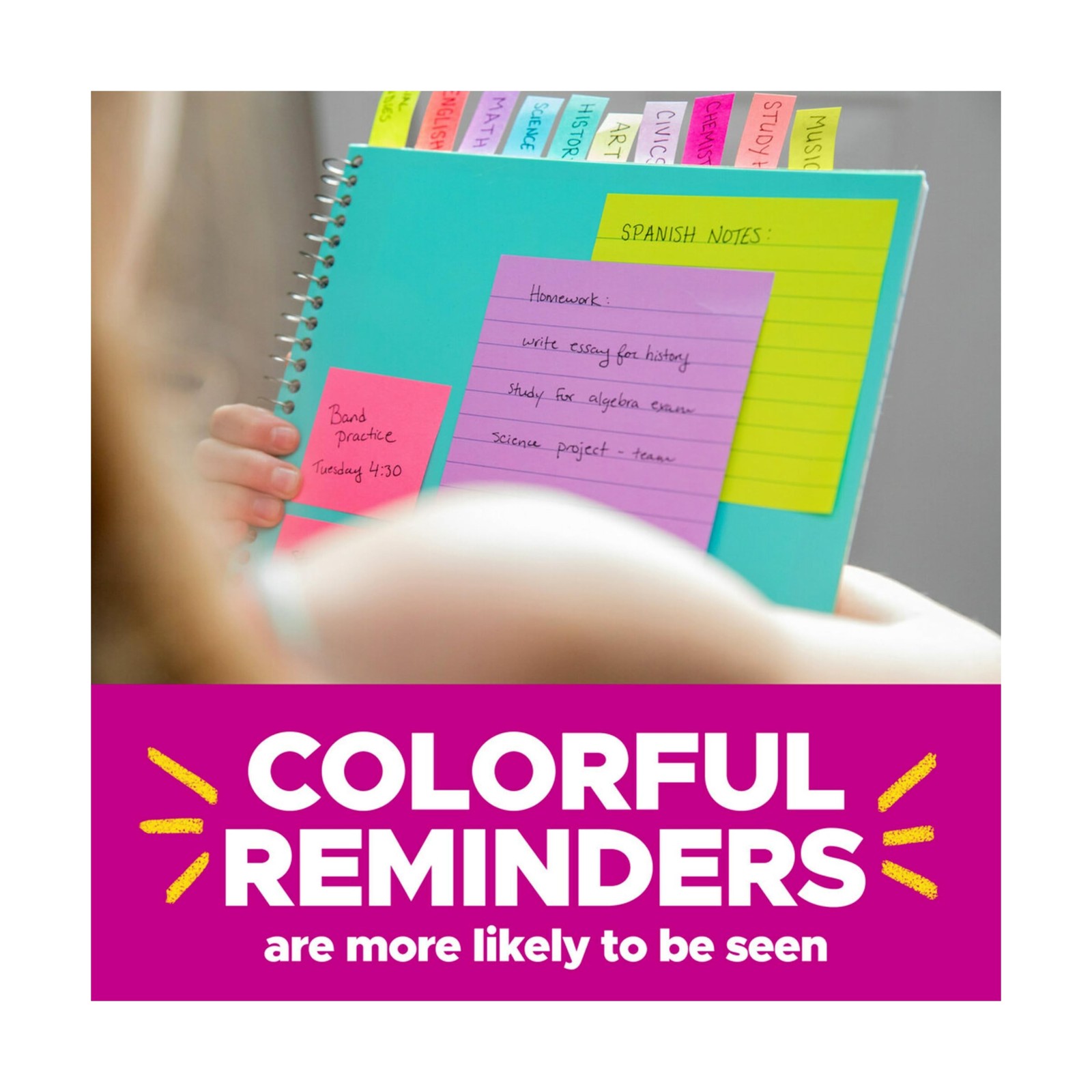 Post-it Super Sticky Notes, Pack of 8 Cabinet Packs, 192 Sticky Note Pads Tot…