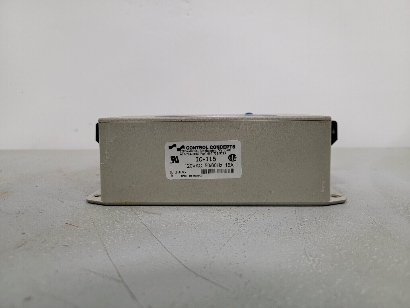 CONTROL AIR INC IC+115 120 VAC, 50/60hz, 15A, Islatrol Plus Active Tracking