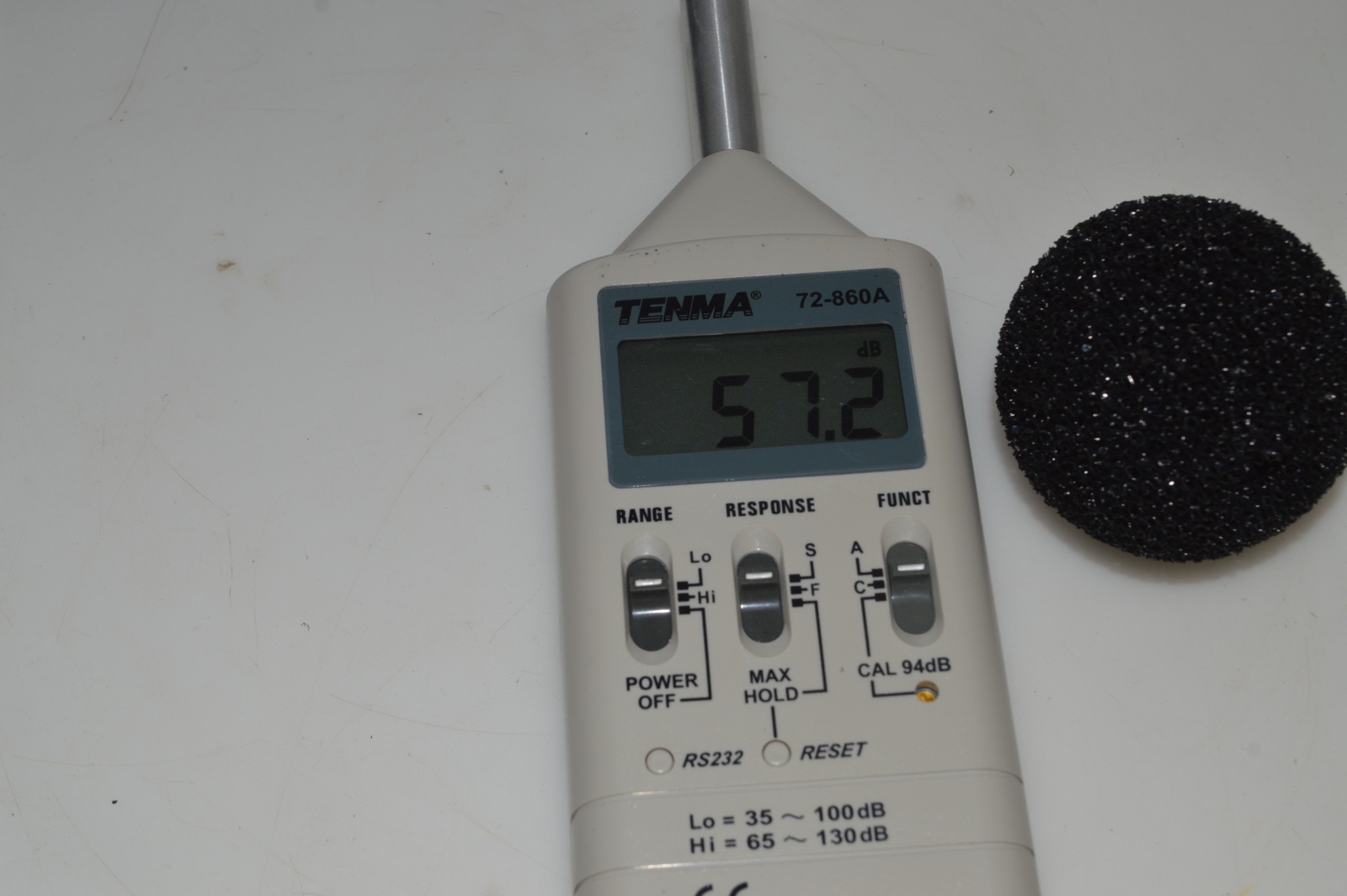 *TC* Tenma 72-860A Test Equipment Portable Digital Sound Level Meter (PVR27)